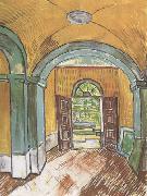 Vincent Van Gogh, The Entrance Hall of Saint-Paul Hospital (nn04)